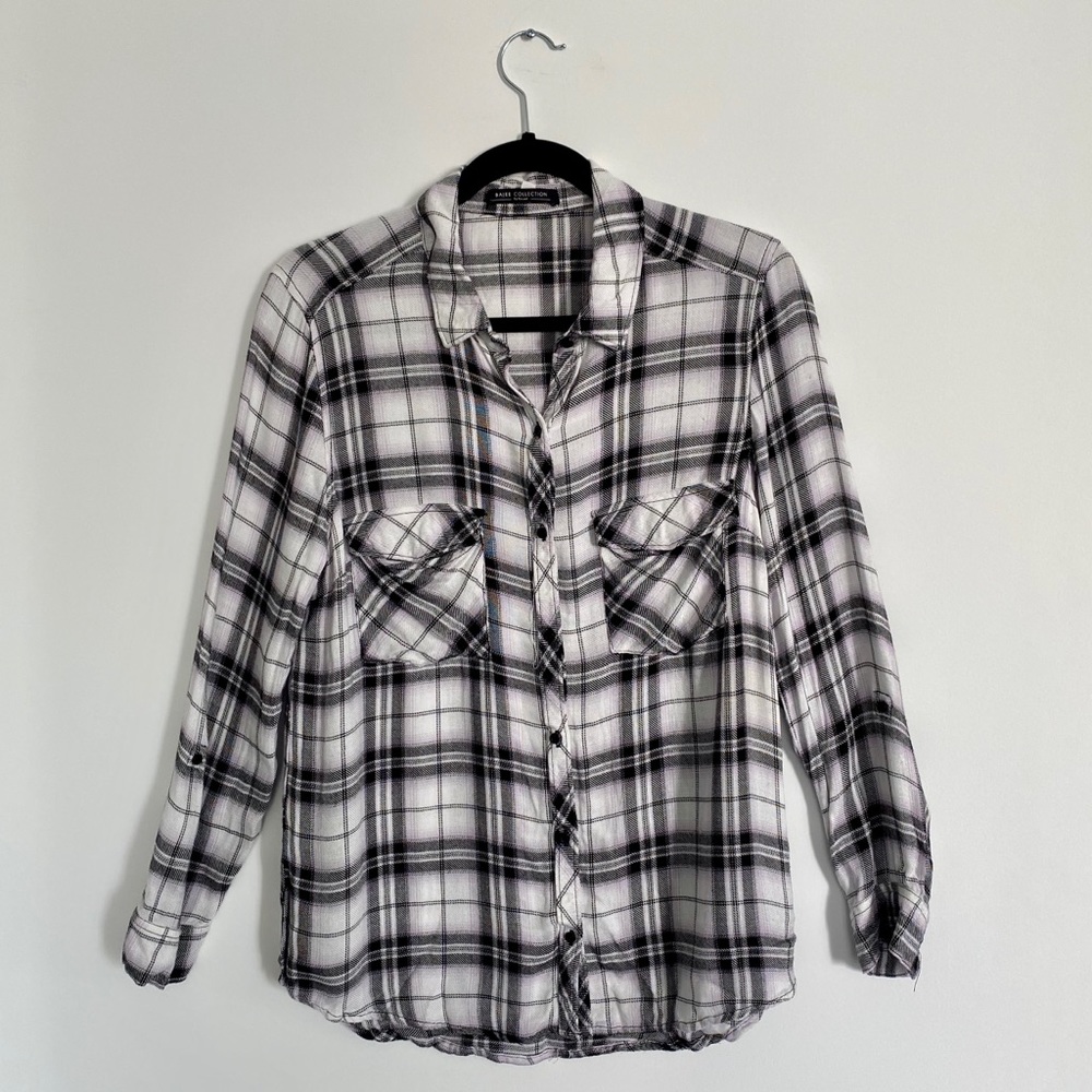 Black and White Flannel